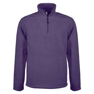 Kariban Mens Enzo Fleece Top / Purple